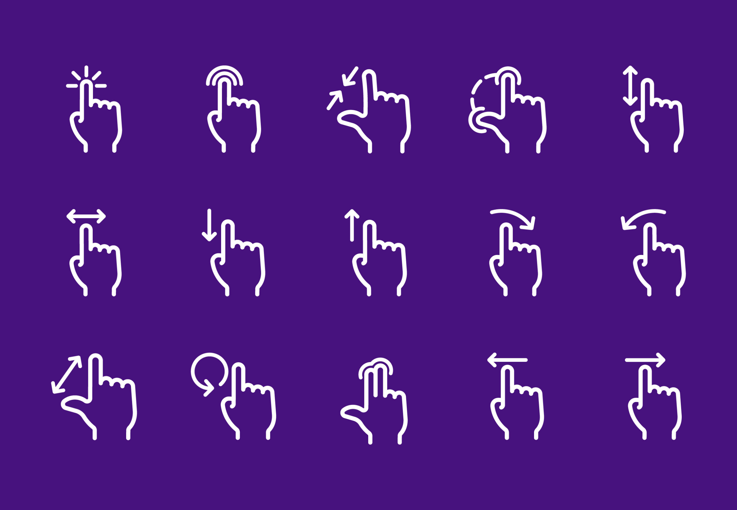 Boldist - Understanding Gestures for UX & UI Design